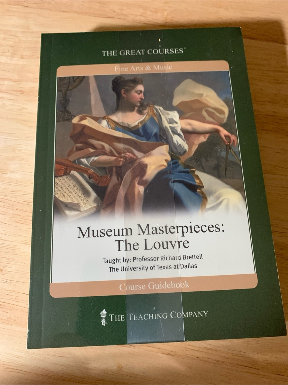 Museum Masterpieces :The Louvre by Prof. Richard Brettell (DVD/book) Teaching Co